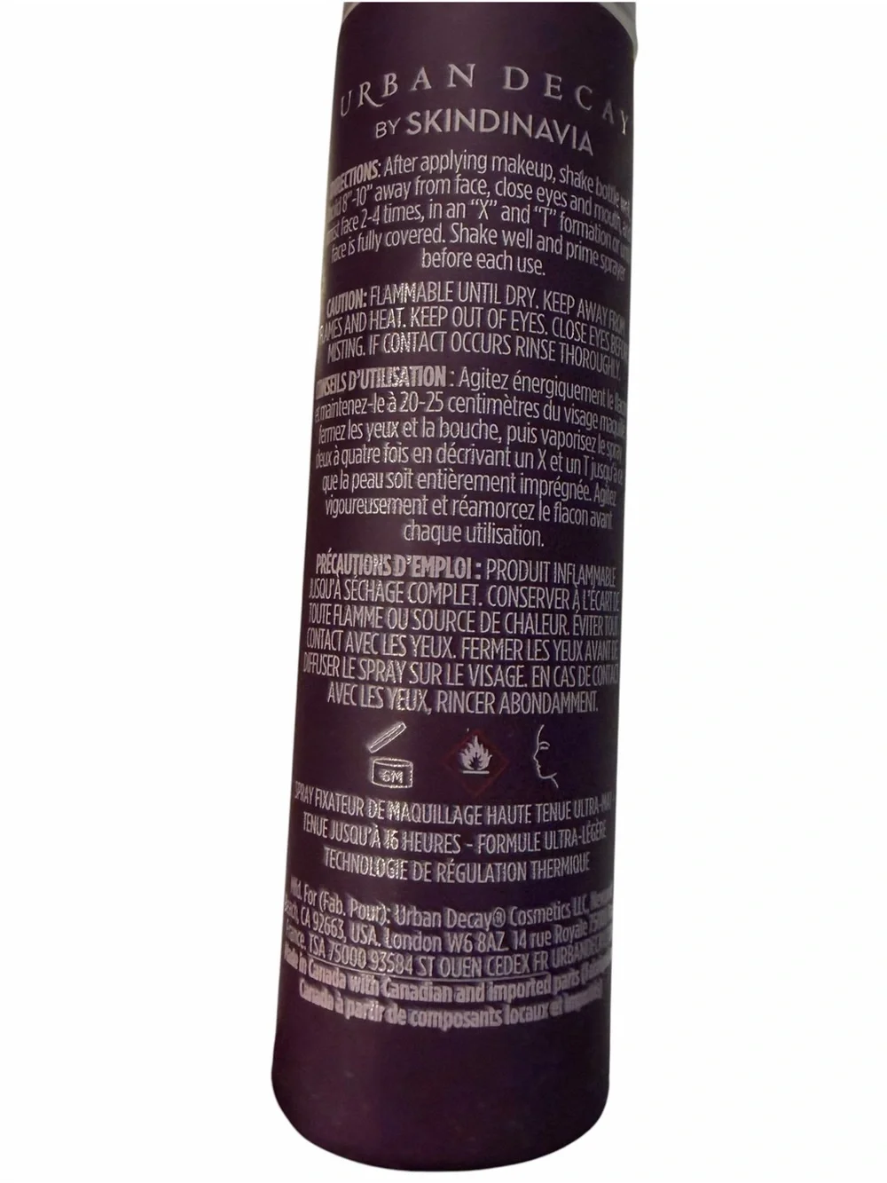 Urban Decay All Nighter Ultra Matte Setting Spray Matte Long Lasting 1 fl oz